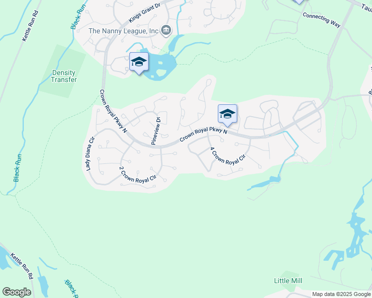 map of restaurants, bars, coffee shops, grocery stores, and more near 24 Dorchester Circle in Evesham