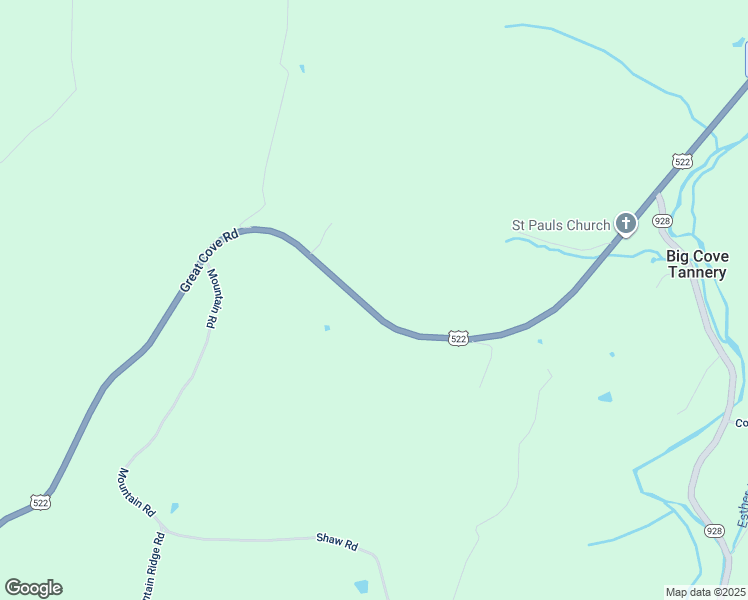 map of restaurants, bars, coffee shops, grocery stores, and more near 13946 Great Cove Road in McConnellsburg