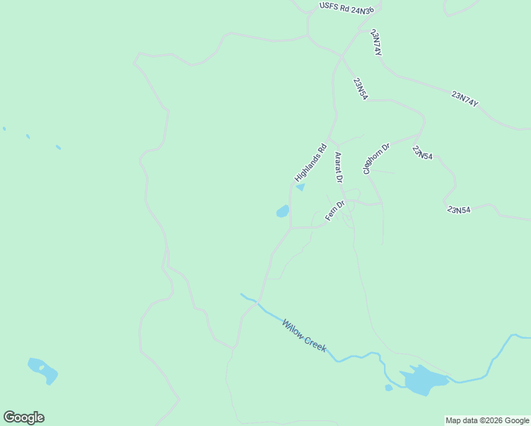 map of restaurants, bars, coffee shops, grocery stores, and more near Highlands Road in Meadow Valley