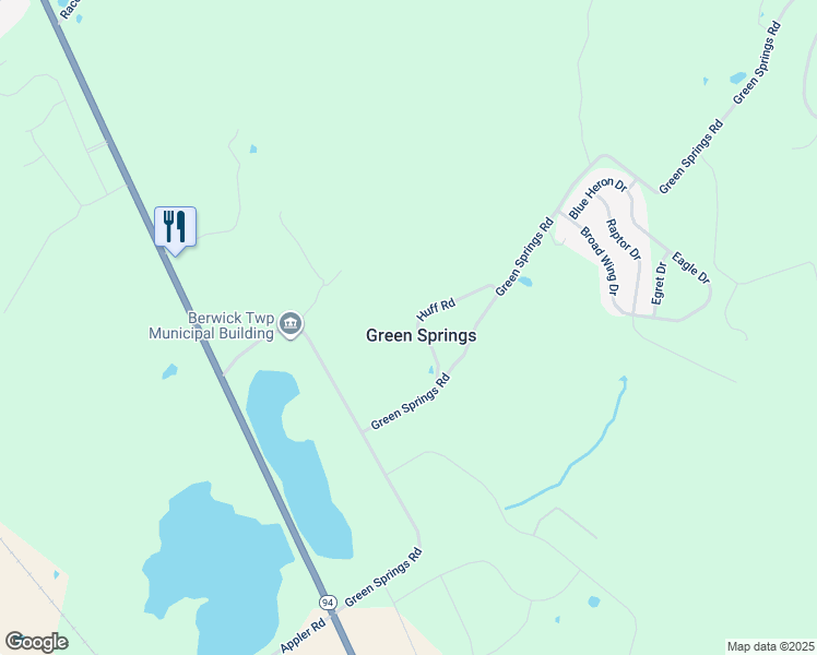 map of restaurants, bars, coffee shops, grocery stores, and more near 70 Huff Road in Hanover