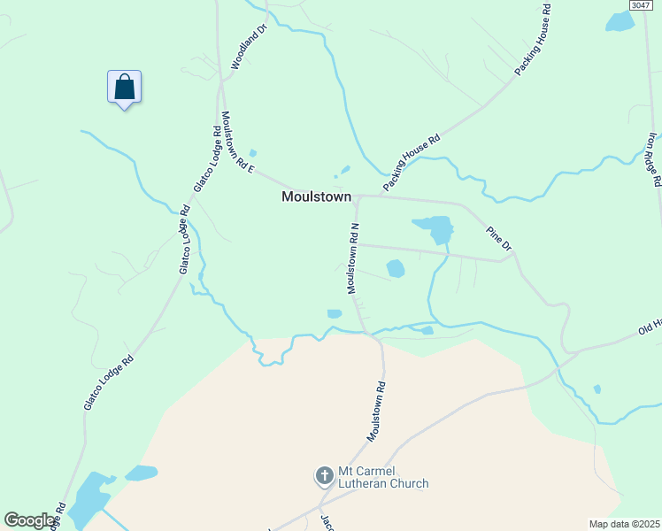 map of restaurants, bars, coffee shops, grocery stores, and more near 1320 Moulstown Road North in Hanover