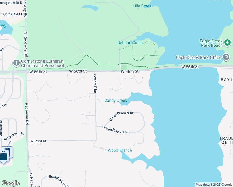 map of restaurants, bars, coffee shops, grocery stores, and more near 8649 Bay Colony Drive in Indianapolis