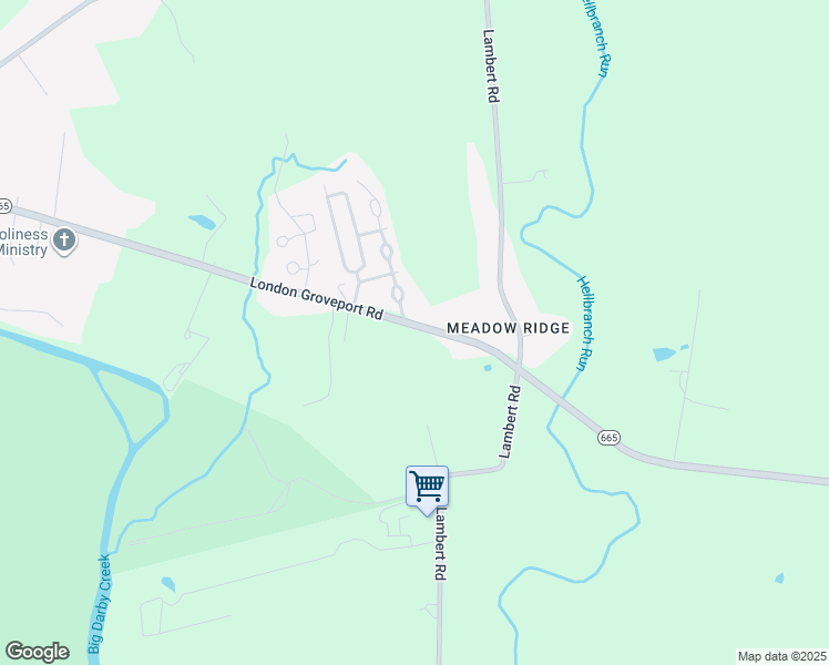 map of restaurants, bars, coffee shops, grocery stores, and more near 6100 London Groveport Road in Grove City