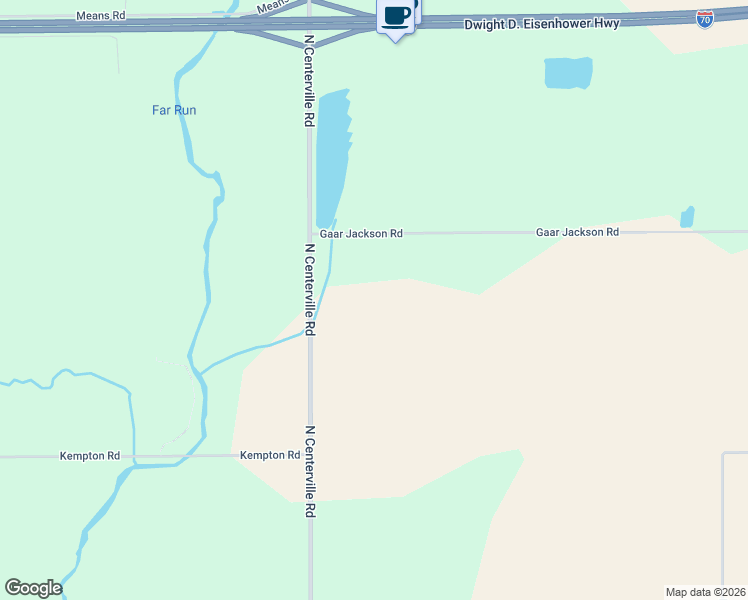 map of restaurants, bars, coffee shops, grocery stores, and more near 1619 North Centerville Road in Centerville