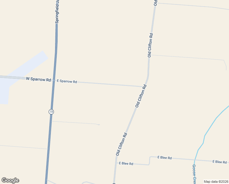 map of restaurants, bars, coffee shops, grocery stores, and more near 483 East Sparrow Road in Springfield