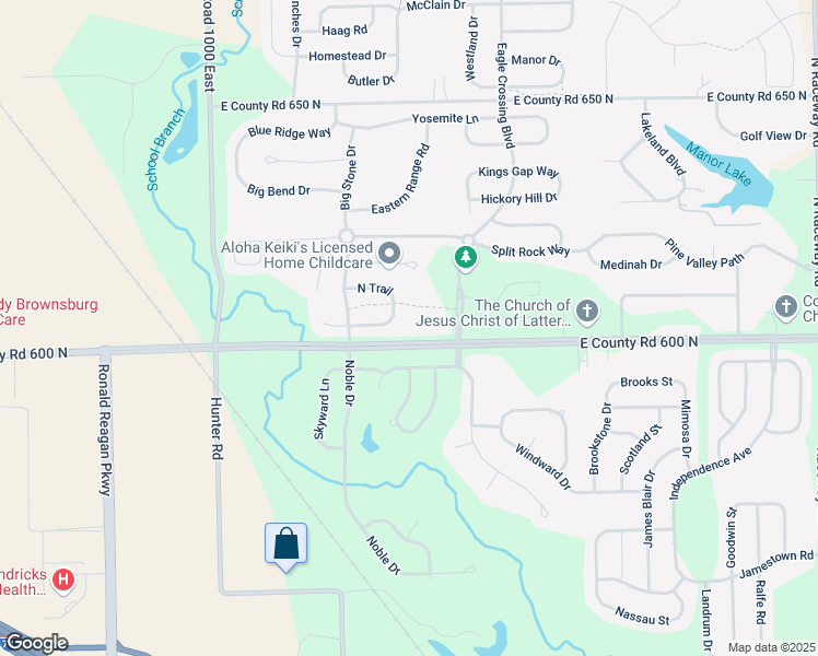 map of restaurants, bars, coffee shops, grocery stores, and more near 10109 Pine Grove Way in Indianapolis