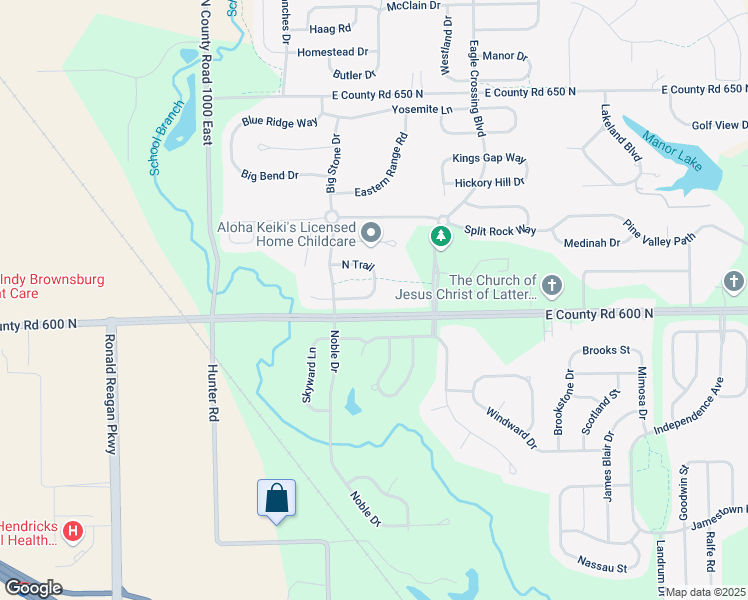 map of restaurants, bars, coffee shops, grocery stores, and more near 10109 Pine Grove Way in Indianapolis