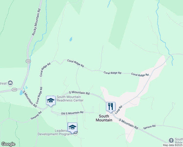 map of restaurants, bars, coffee shops, grocery stores, and more near 10682 Coral Ridge Road in Fayetteville