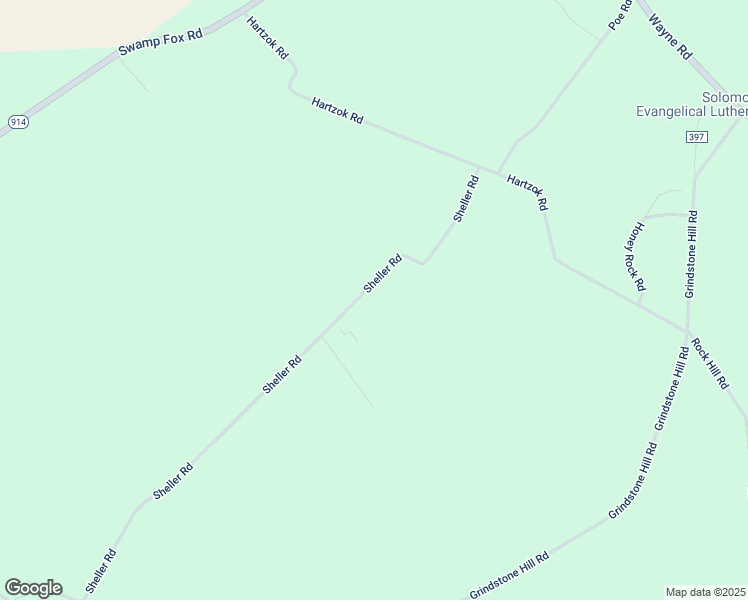 map of restaurants, bars, coffee shops, grocery stores, and more near 5886 Sheller Road in Chambersburg