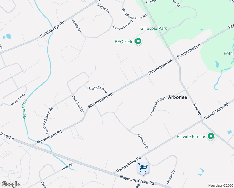 map of restaurants, bars, coffee shops, grocery stores, and more near 7 Rigby Court in Garnet Valley