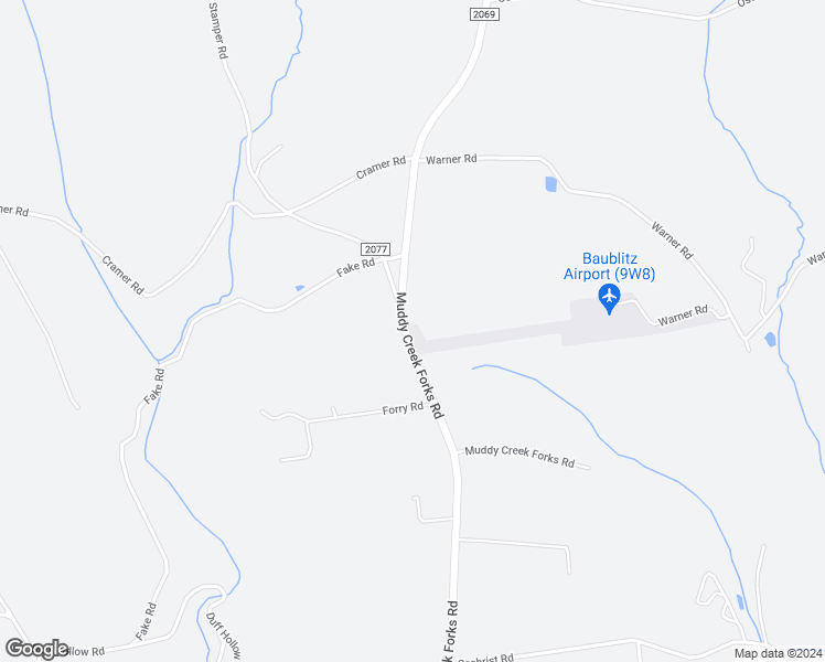 map of restaurants, bars, coffee shops, grocery stores, and more near 373 Muddy Creek Forks Road in Brogue