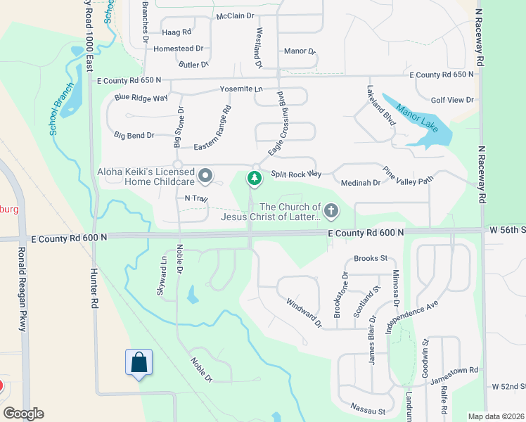 map of restaurants, bars, coffee shops, grocery stores, and more near 10325 Gateway Drive in Indianapolis