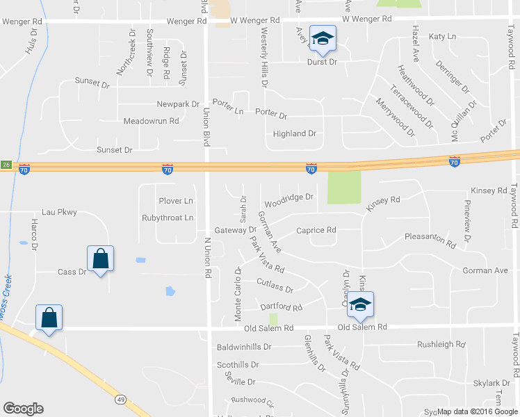 map of restaurants, bars, coffee shops, grocery stores, and more near 4360 Gorman Avenue in Englewood