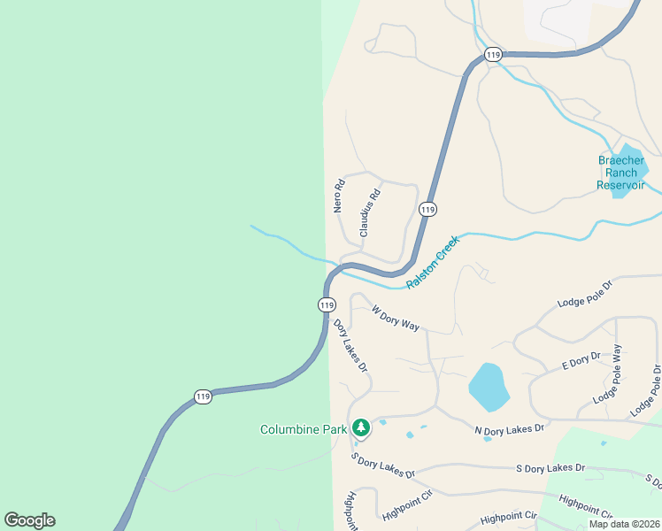 map of restaurants, bars, coffee shops, grocery stores, and more near 9 Caesar Road in Black Hawk