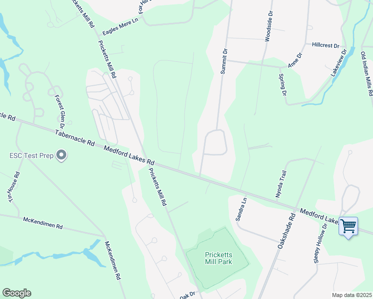 map of restaurants, bars, coffee shops, grocery stores, and more near 5 Grande Boulevard in Tabernacle
