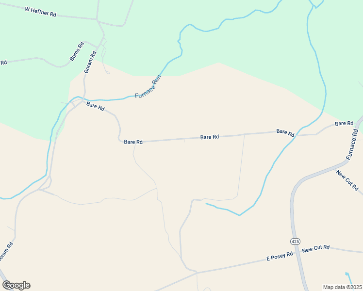 map of restaurants, bars, coffee shops, grocery stores, and more near 217 Bare Road in Airville
