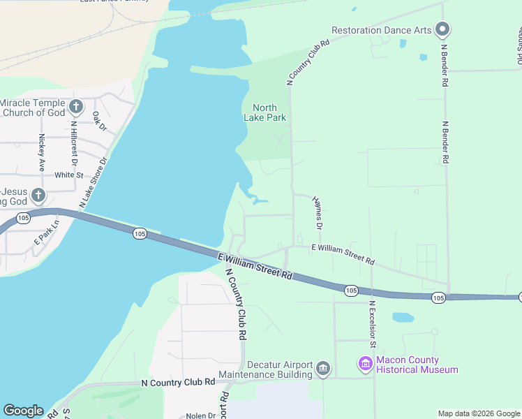 map of restaurants, bars, coffee shops, grocery stores, and more near 5116-5132 Swashbuckler Ln in Decatur