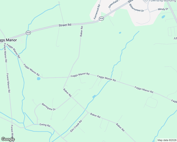 map of restaurants, bars, coffee shops, grocery stores, and more near 208 Faggs Manor Road in Cochranville