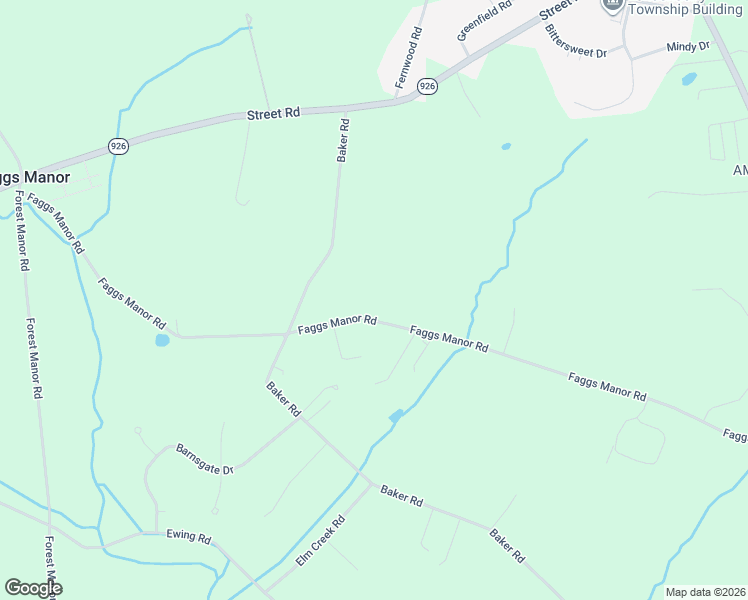 map of restaurants, bars, coffee shops, grocery stores, and more near 208 Faggs Manor Road in Cochranville