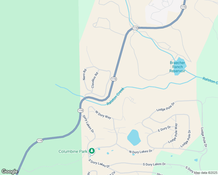 map of restaurants, bars, coffee shops, grocery stores, and more near 276 Caesar Road in Black Hawk