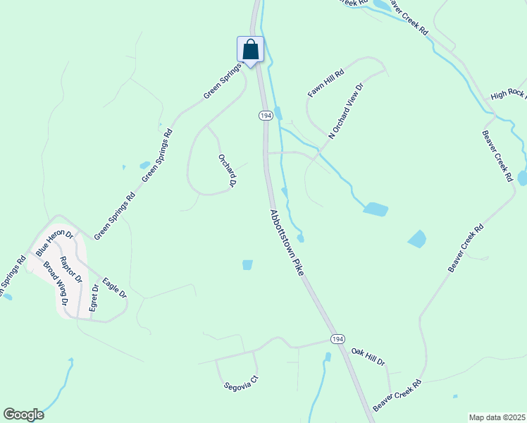 map of restaurants, bars, coffee shops, grocery stores, and more near 1271 Abbottstown Pike in Hanover