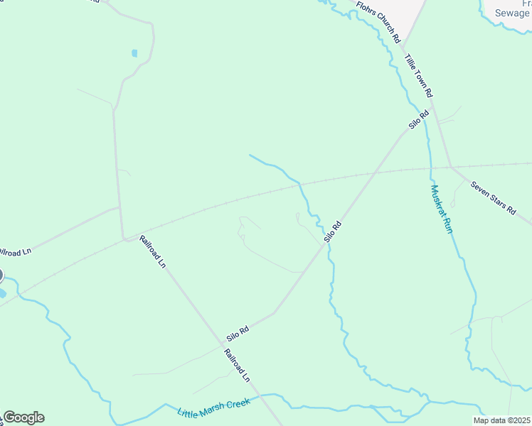 map of restaurants, bars, coffee shops, grocery stores, and more near 315 Silo Road in Orrtanna