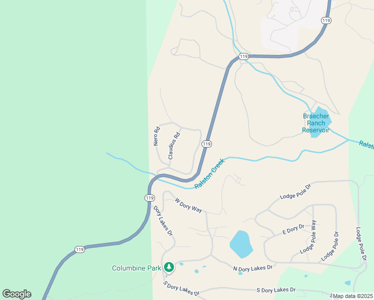 map of restaurants, bars, coffee shops, grocery stores, and more near 289 Caesar Road in Black Hawk