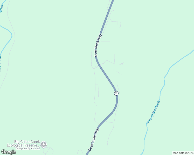 map of restaurants, bars, coffee shops, grocery stores, and more near 15004 Woodland Park Drive in Forest Ranch