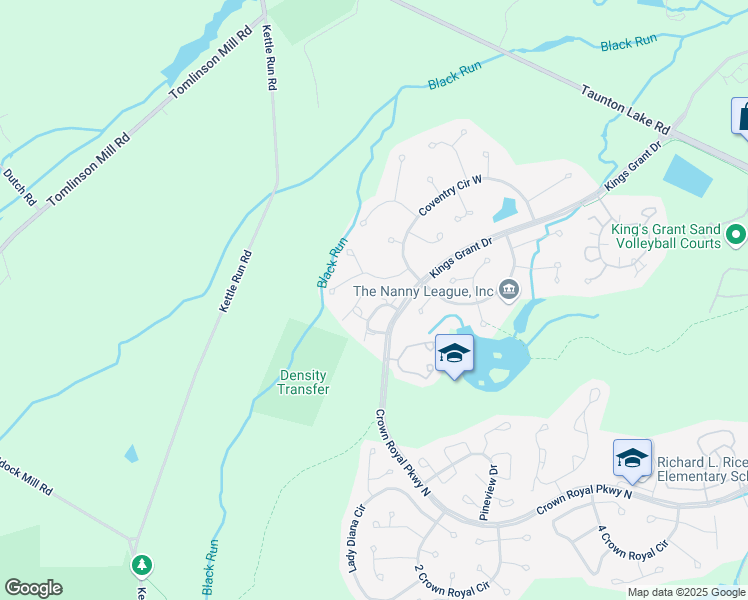 map of restaurants, bars, coffee shops, grocery stores, and more near 92 Dorset Drive in Evesham