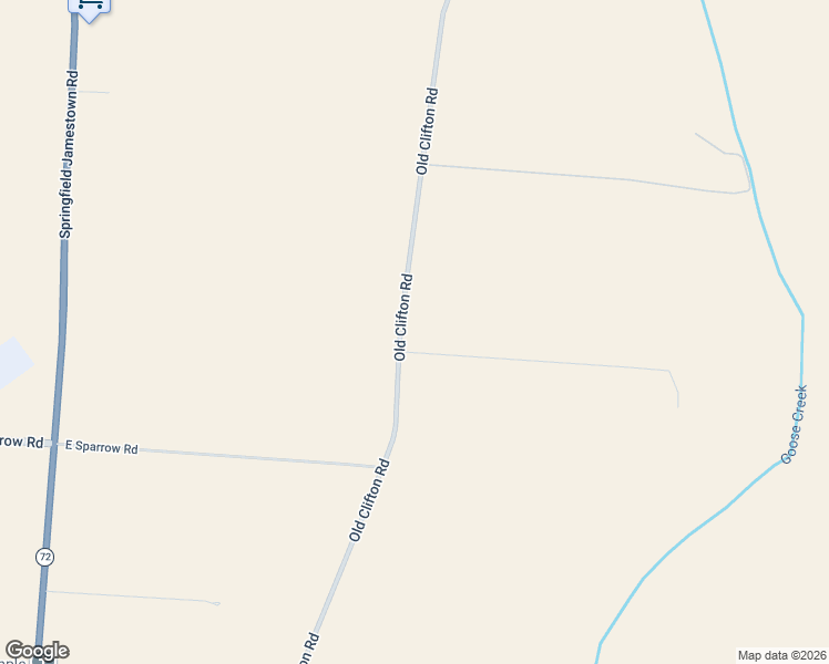 map of restaurants, bars, coffee shops, grocery stores, and more near 4716 Old Clifton Road in Springfield