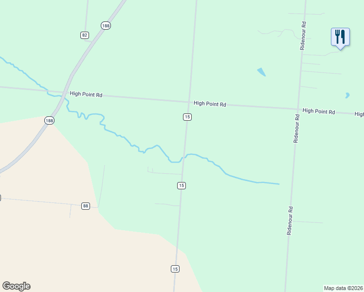 map of restaurants, bars, coffee shops, grocery stores, and more near 10477-10799 Town Highway 15 in Thornville