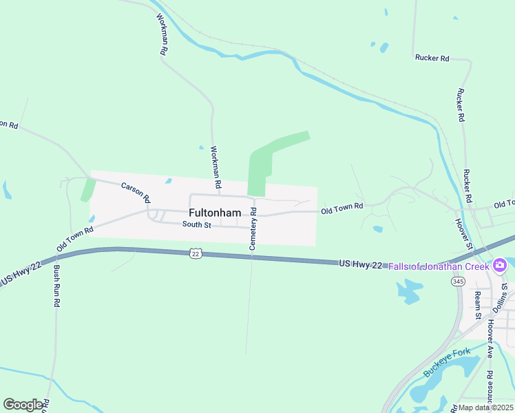 map of restaurants, bars, coffee shops, grocery stores, and more near 7675 Old Town Road in Mount Perry