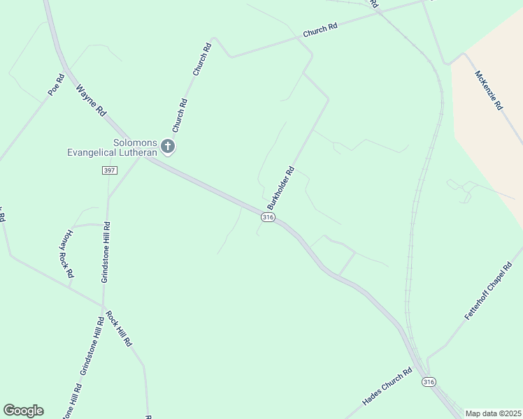 map of restaurants, bars, coffee shops, grocery stores, and more near 5042 Wayne Road in Chambersburg