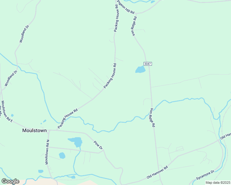map of restaurants, bars, coffee shops, grocery stores, and more near 529 Packing House Road in Hanover