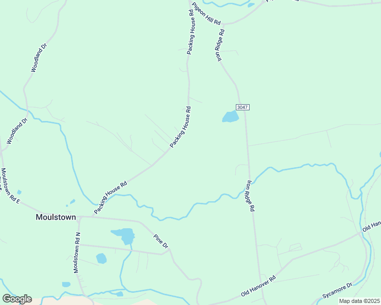 map of restaurants, bars, coffee shops, grocery stores, and more near 529 Packing House Road in Hanover