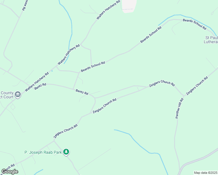 map of restaurants, bars, coffee shops, grocery stores, and more near 4545 Bentz Road in Spring Grove