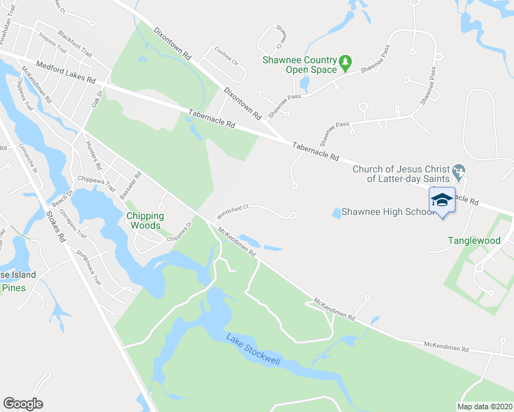 map of restaurants, bars, coffee shops, grocery stores, and more near 10 Woodsfield Court in Medford