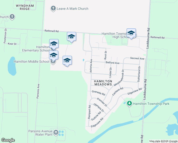map of restaurants, bars, coffee shops, grocery stores, and more near 5066 Kenesaw Place in Columbus