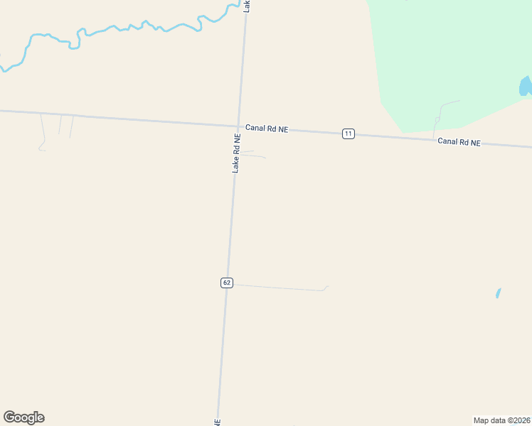 map of restaurants, bars, coffee shops, grocery stores, and more near 9234 Lake Road Northeast in Millersport