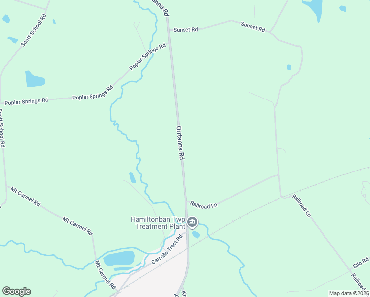 map of restaurants, bars, coffee shops, grocery stores, and more near 1046 Orrtanna Road in Orrtanna