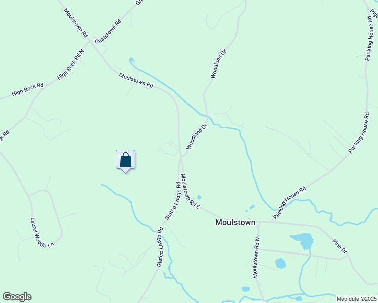 map of restaurants, bars, coffee shops, grocery stores, and more near 9749 Woodland Drive in Hanover