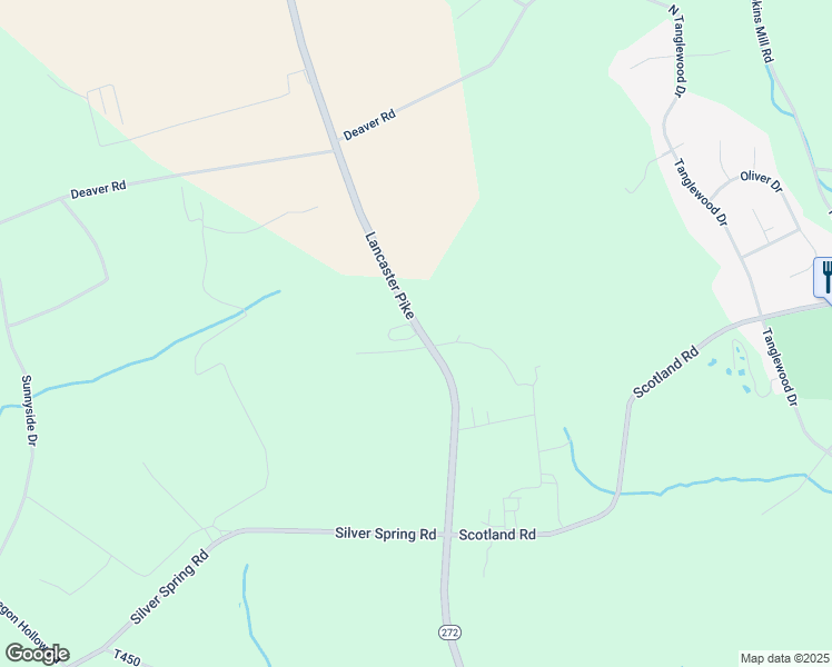 map of restaurants, bars, coffee shops, grocery stores, and more near 1004 Allison Circle in Drumore