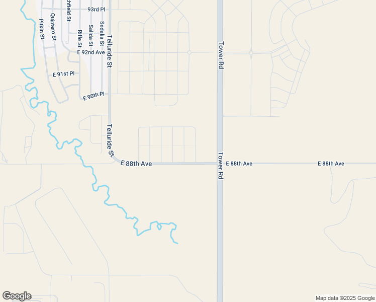 map of restaurants, bars, coffee shops, grocery stores, and more near East 88th Avenue in Commerce City