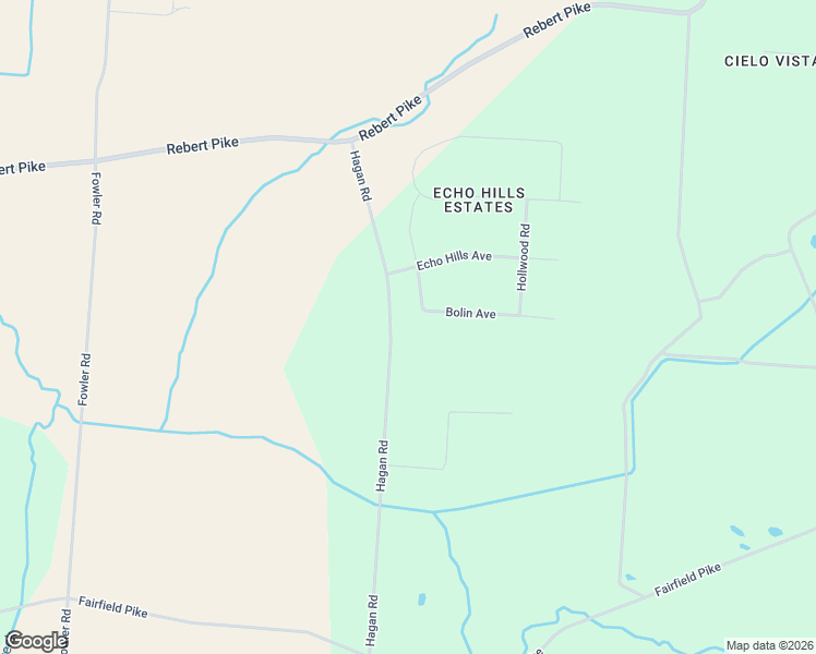 map of restaurants, bars, coffee shops, grocery stores, and more near 4955 Riley Road in Springfield