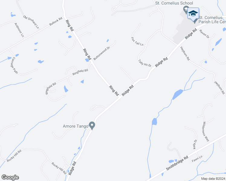 map of restaurants, bars, coffee shops, grocery stores, and more near 342 Ring Road in Chadds Ford