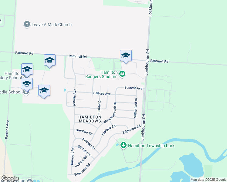 map of restaurants, bars, coffee shops, grocery stores, and more near 4924 Fishburn Court in Columbus
