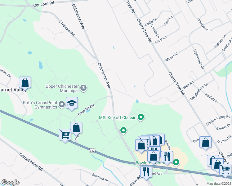 map of restaurants, bars, coffee shops, grocery stores, and more near 4 Bernard Street in Aston