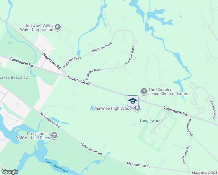 map of restaurants, bars, coffee shops, grocery stores, and more near 583 Tabernacle Road in Medford