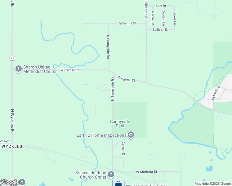 map of restaurants, bars, coffee shops, grocery stores, and more near 1662-1730 North Sunnyside Road in Decatur