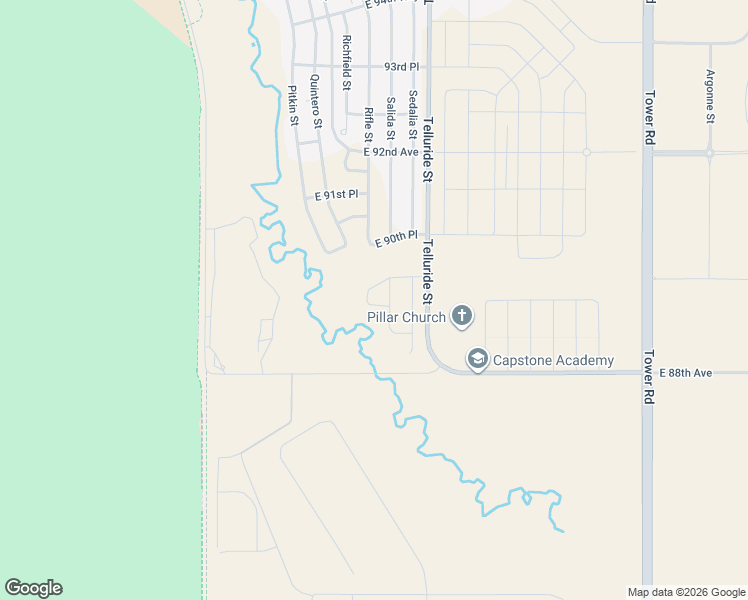 map of restaurants, bars, coffee shops, grocery stores, and more near in Commerce City